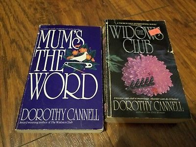 Lot of 2 Dorthy Cannell paperbacks, Mum's The Word, The Windows Club