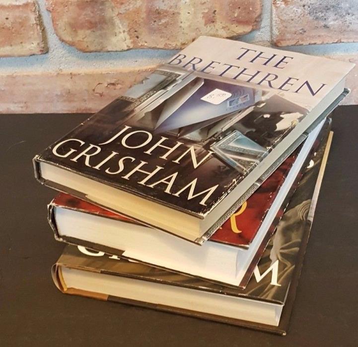 JOHN GRISHAM lot of 3 books CHAMBER Hardcover FREE SHIP set book SUMMONS CHAMBER