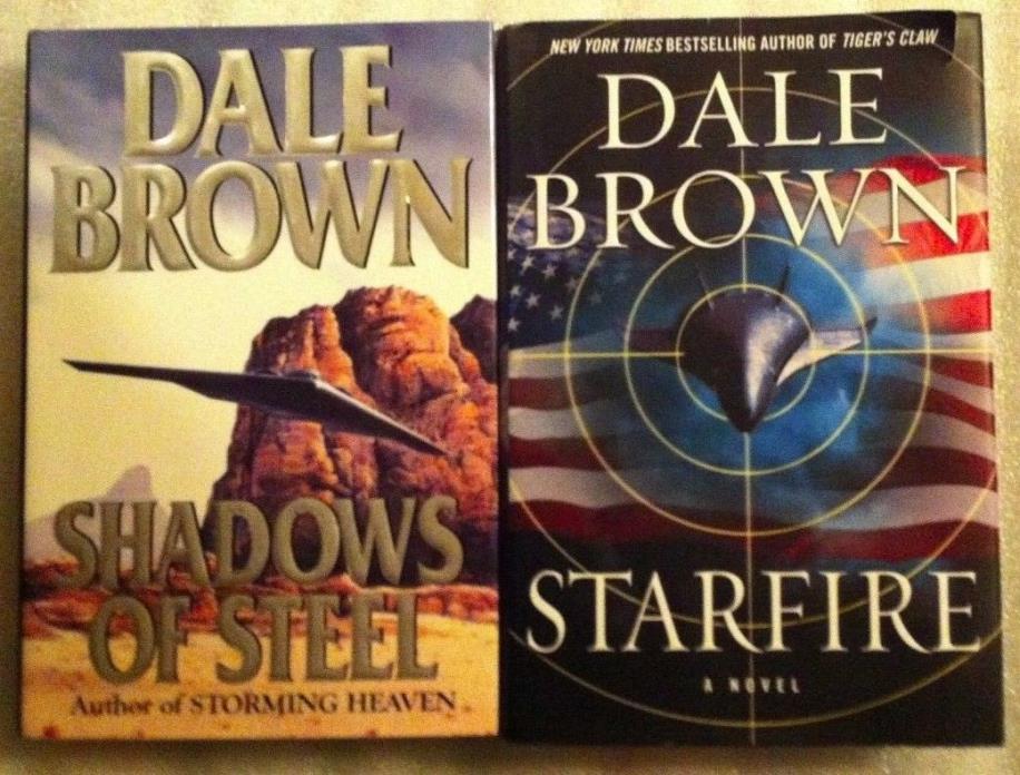 Lot #6-11 Dale Brown - Starfire - Shadows of Steel - HB