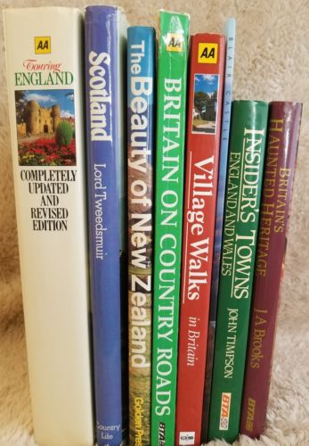 Assorted Photography Travel Coffee Table Books Lot of 8 Britain Scotland England