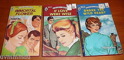 3 Elizabeth Hoy Vint HQ  If Love Were Wise  Snare the Wild Heart Immortal Flower