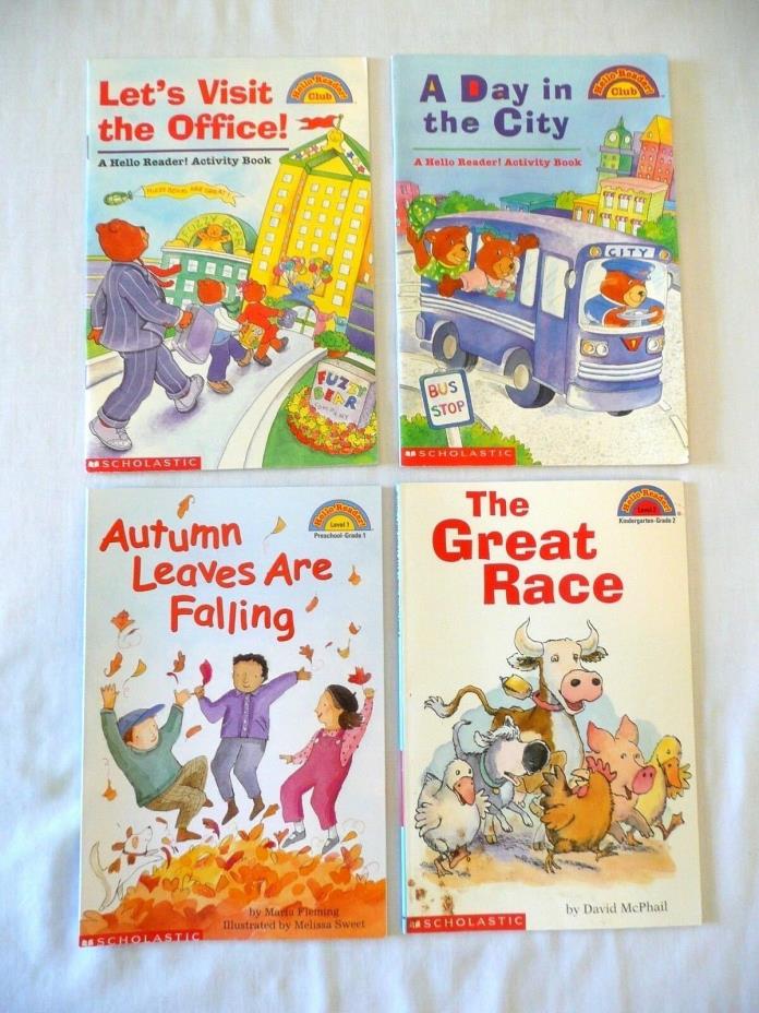 Lot-Hello Reader Club-Visit Office, Day in City, Autumn Leaves, Race * Children