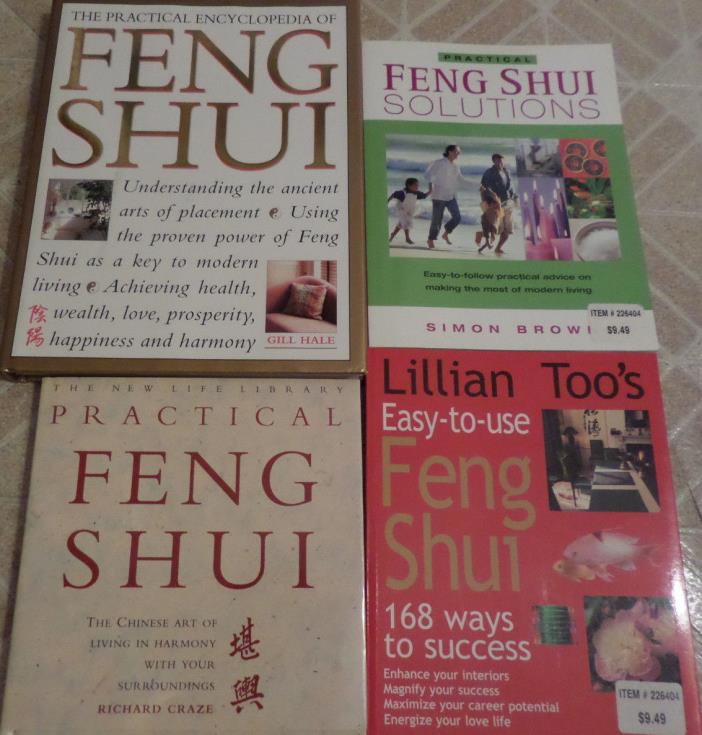 4 Fen Shui Books