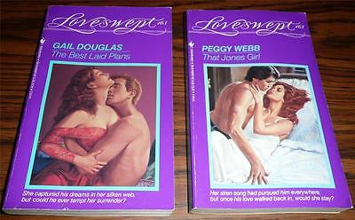 lot of 2 LOVESWEPT  The Best Laid Plans (G Douglas) & That Jones Girl Peggy Webb
