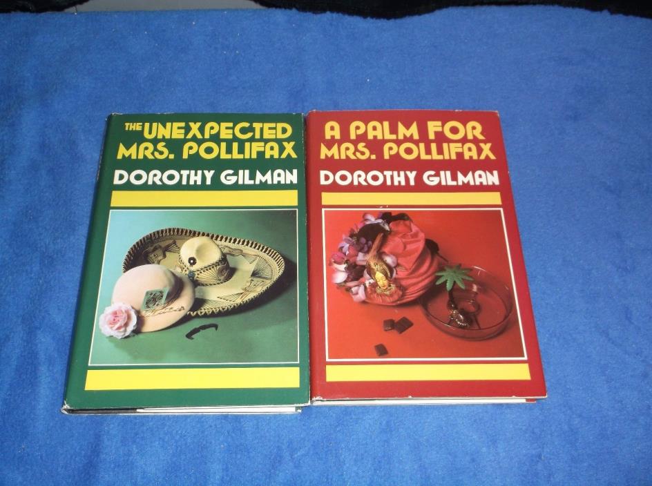 Lot of 2 Dorothy Gilman hardcovers, Mrs. Pollifax  760