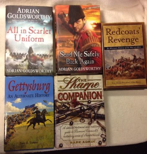 5 Books - Sharp Shooter Companion by Adkin - Historical Nonfiction & War Novels