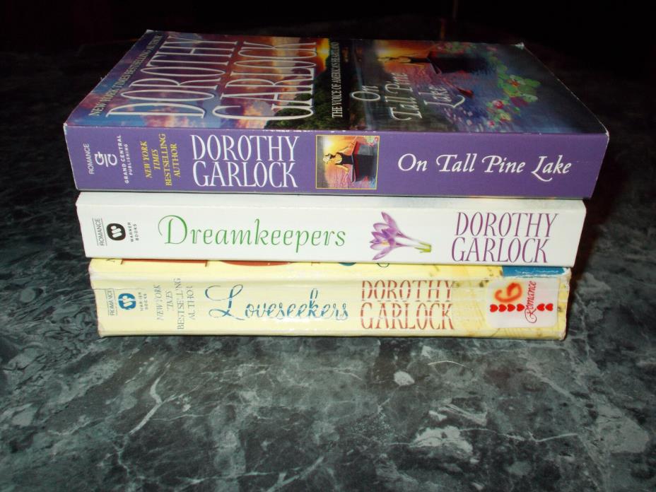 Dorothy Garlock lot of 3 Contemporary Romance paperback