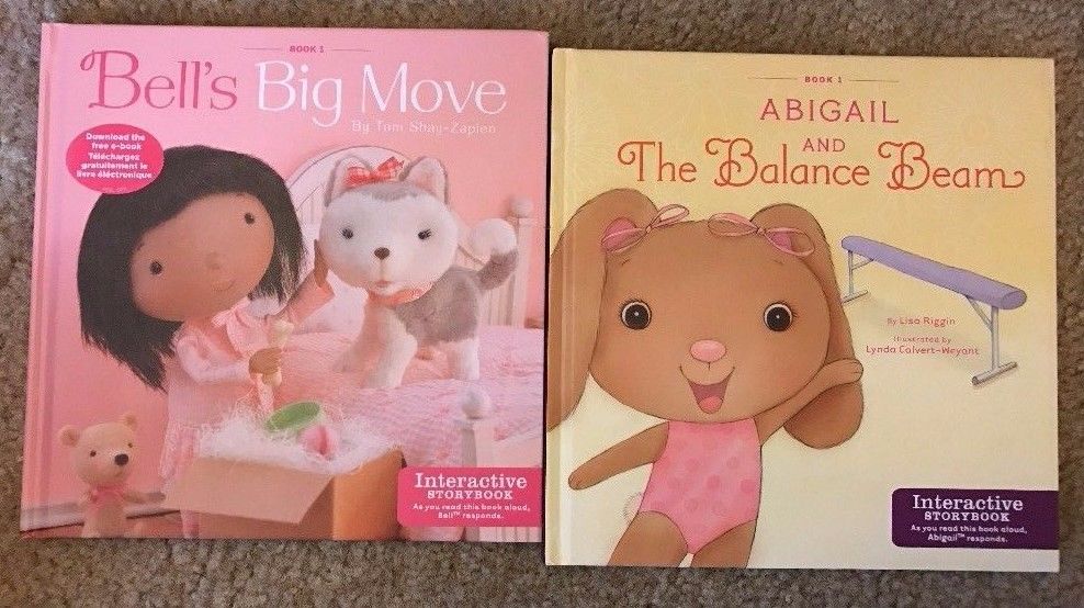 ABIGAIL AND THE BALANCE BEAM & BELL'S BIG MOVE INTERACTIVE STORYBOOKS