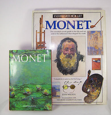 Lot of 2 MONET PICTURE ART BOOKS 