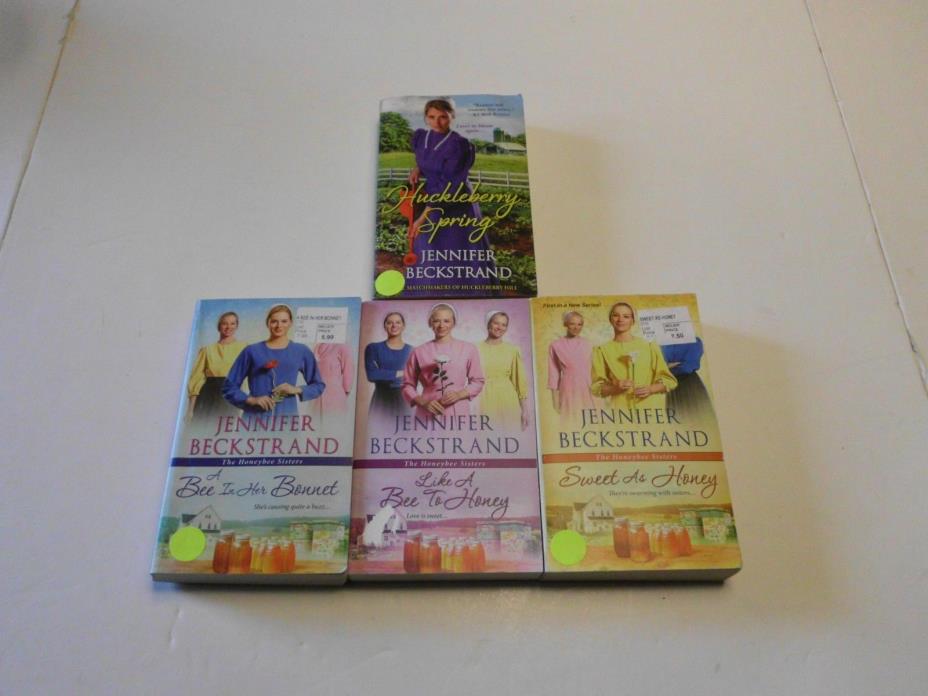 4 Pbs Jennifer Beckstrand 1st 3 titles The Honey bee Sisters, Huckleberry Spring
