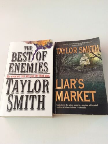 Liar’s Market & The Best Of Enemies By Taylor Smith - 2 Paperbacks