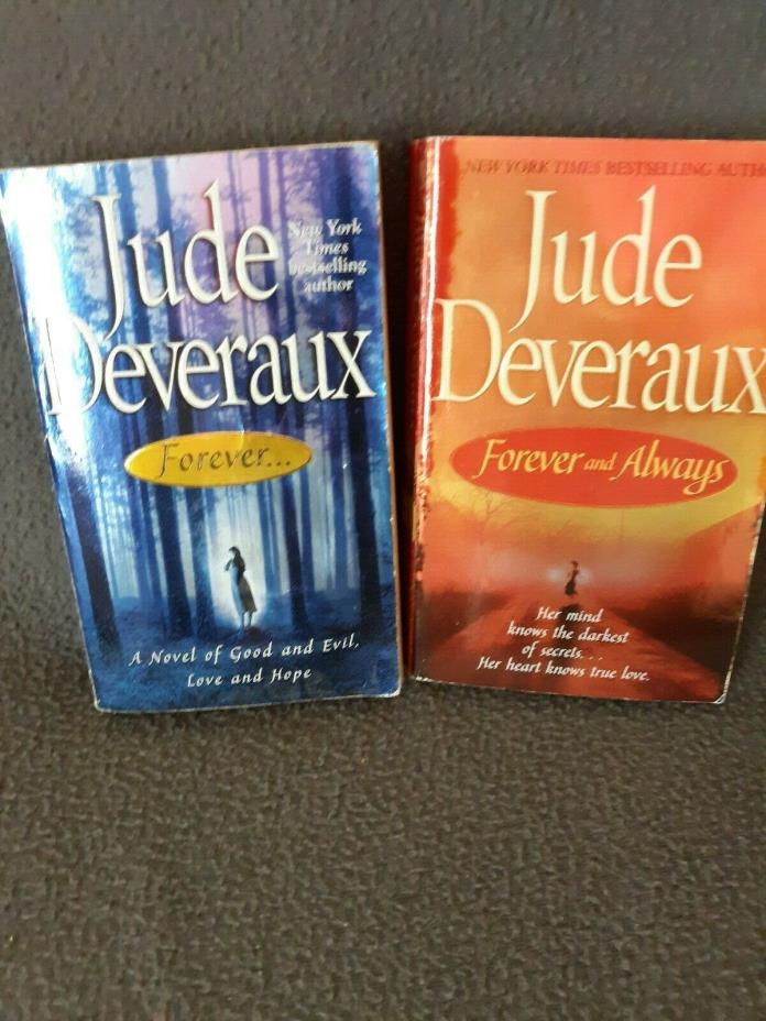 Jude Deveraux Lot of 2 Paperbacks Forever / Forever And Always