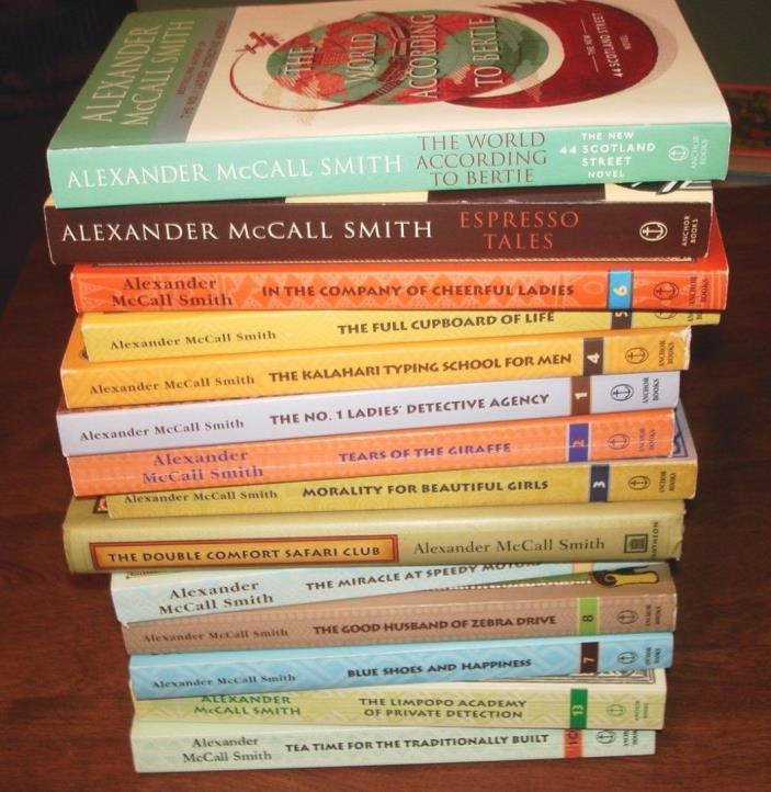 LOT OF 14 ALEXANDER MCCALL SMITH NOVELS