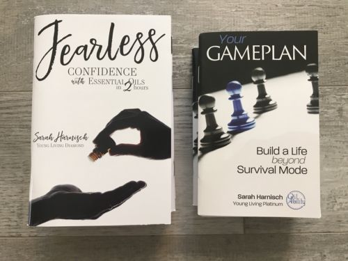 Lot Of 5 Copies Of EACH Fearless And Game plan Mini Books By Sarah Harnisch