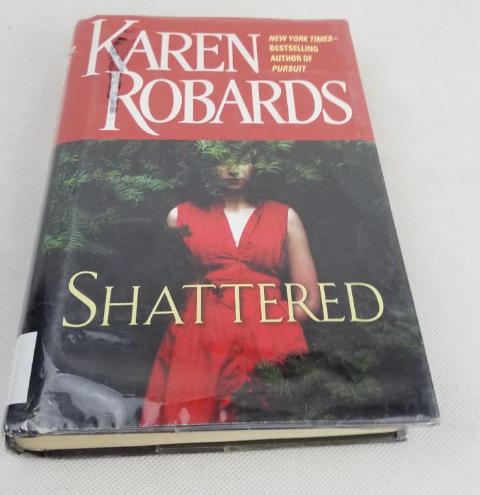 2 HARD BACK BOOKS BY KAREN ROBARDS SHATTERED AND SUPERSTITION