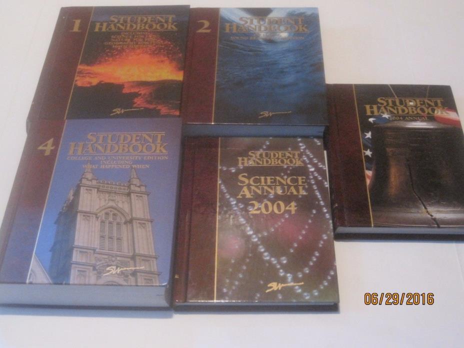 Southwestern Student Family Encyclopedia Handbooks & Annual Lot of 5 Books jk140