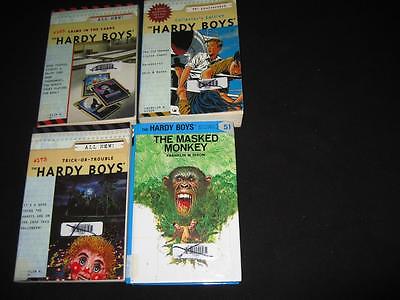 LOT of 4 The Hardy Boys kids chapter books 4th grade AR Reading 1 has 3 in 1 c5