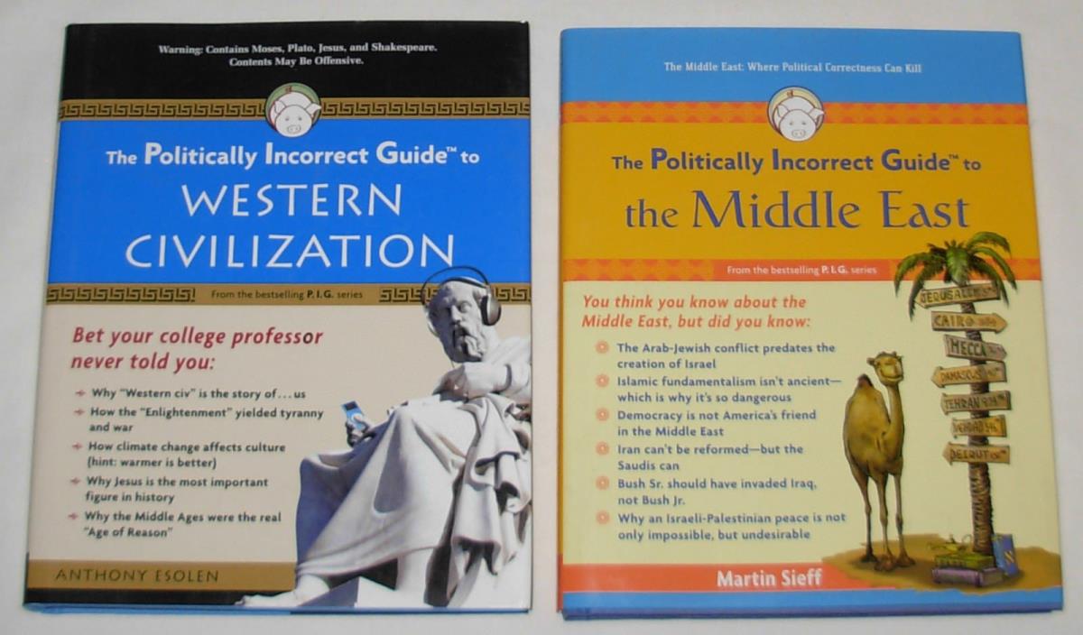 New Lot Politically Incorrect Guide to Western Civilization / to the Middle East