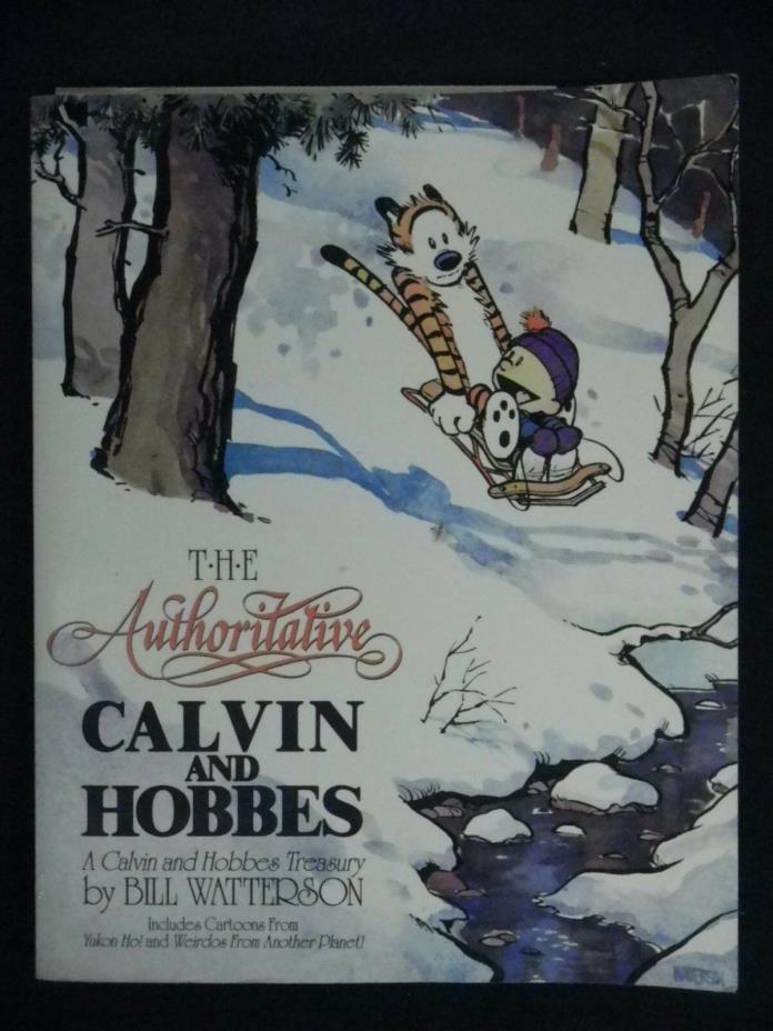 CALVIN & HOBBES The Authoritative by BILL WATTERSON 1990 Paperback