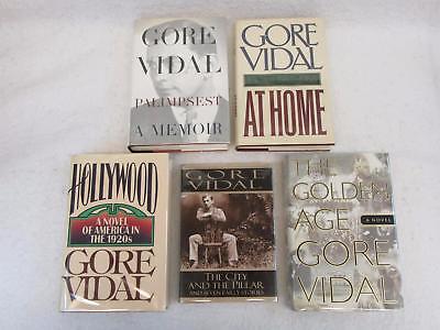 Lot of 5 GORE VIDAL Novels, Stories, Essays and a Memoir ALL FIRST EDITIONS
