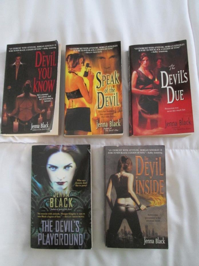 Jenna Black,The Devil You Know,Devil Inside,Speak of,Playground,Devils Due,5 P/B