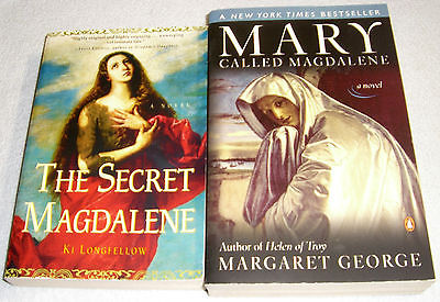 Lot of 2 Books~The Secret Magdalene by Ki Longfellow & Mary Called Magdalene