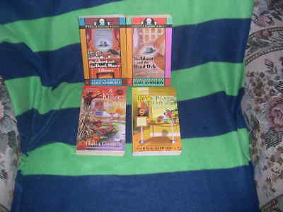 Sheila Connolly & Alice Kimberly  4 book lot Let's Play Dead A Killer Crop The