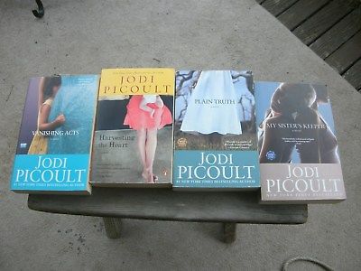 4 Jodi Picoult Paperback Novel Books, Lot of Four