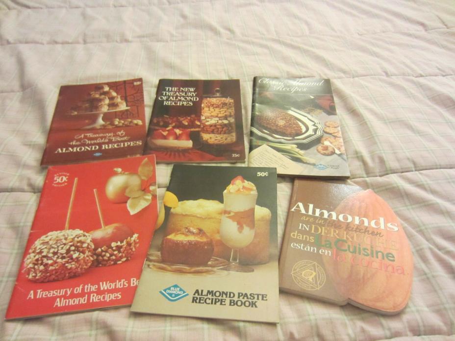 Almonds IN THE KITCHEN; CLASSIC RECIPES; PASTE; TREASURY OF WORLDS BEST BOOK LOT