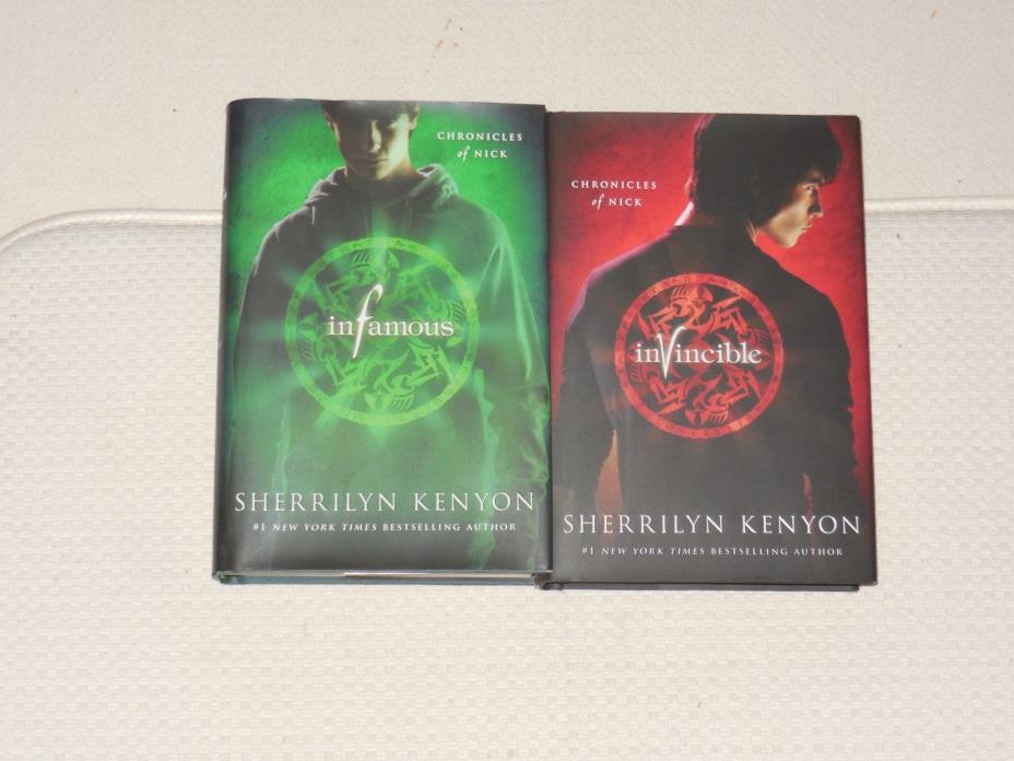 SHERRILYN KENYON 2 HC/DJ and 1 Trade Paperback CHRONICLES OF NICK SERIES