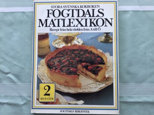 Swedish Cookbooks Lot Of 19 A Thru Z
