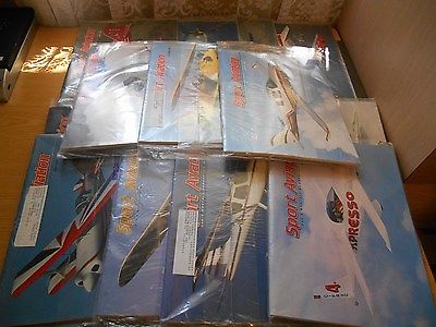 15 Sport Aviation Magazine Lot-new ,1990`s