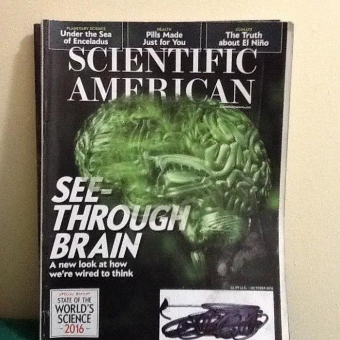 Scientific American Magazine October 2016