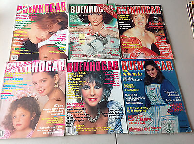 LOT 48 VINTAGE COLLECTIBLE MAGAZINE BUENHOGAR  (70's & 80's)