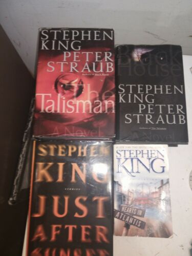Stephen King Lot Of 4 Novels Just After Sunset, Hearts In Atlantis, The Tailsman