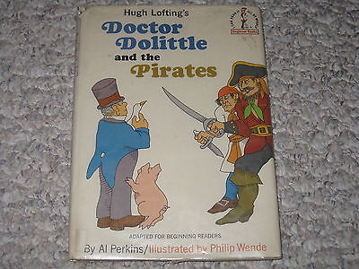 Doctor Dolittle and the Pirates Hugh Lofting Dr. Seuss Beginner Books 1968 DJ