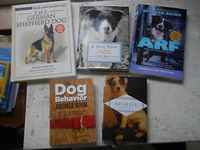 5 Dog Books, Mixed Lot of Five BOGO