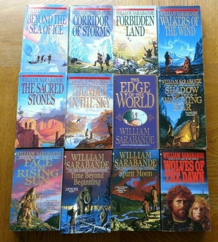 William Sarabande Series  Book Lot