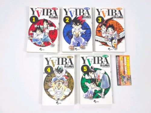 YAIBA Vol. 1 To 5 Gosho Aoyama Japanese Anime Comics Books Usa Seller