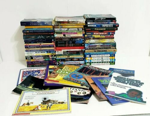 77 Kids Chapter books*Scholastic*plus others* Educational * Animorphs*Wimpy Kid*