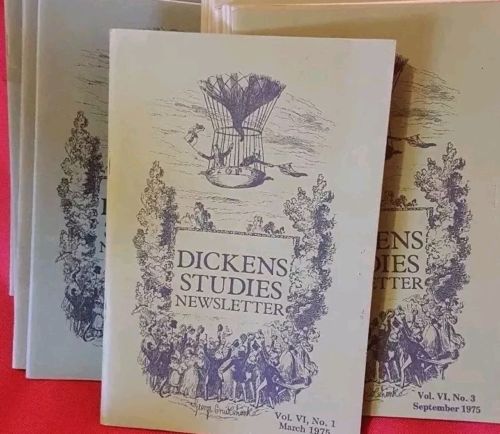 DICKENS STUDIES NEWSLETTER : 36 issue from 1975 -1983  (less than $1 a issue)