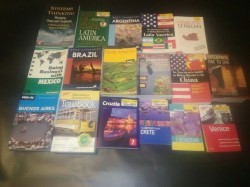 Lot of 17 Business China Latin America South tour Crete Venice etc.new