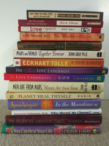Lot of 15: You Can Heal Your Life, The Mastery of Love, The 5 Love Languages +++