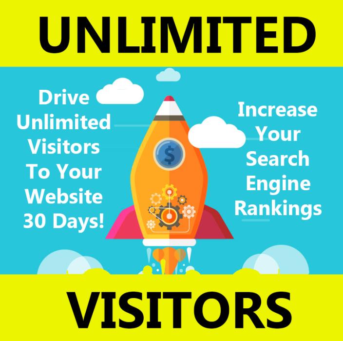 Unlimited Website Traffic For 30 Days Only $15
