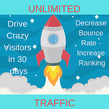 Unlimited Real Website Traffic For 30 Days