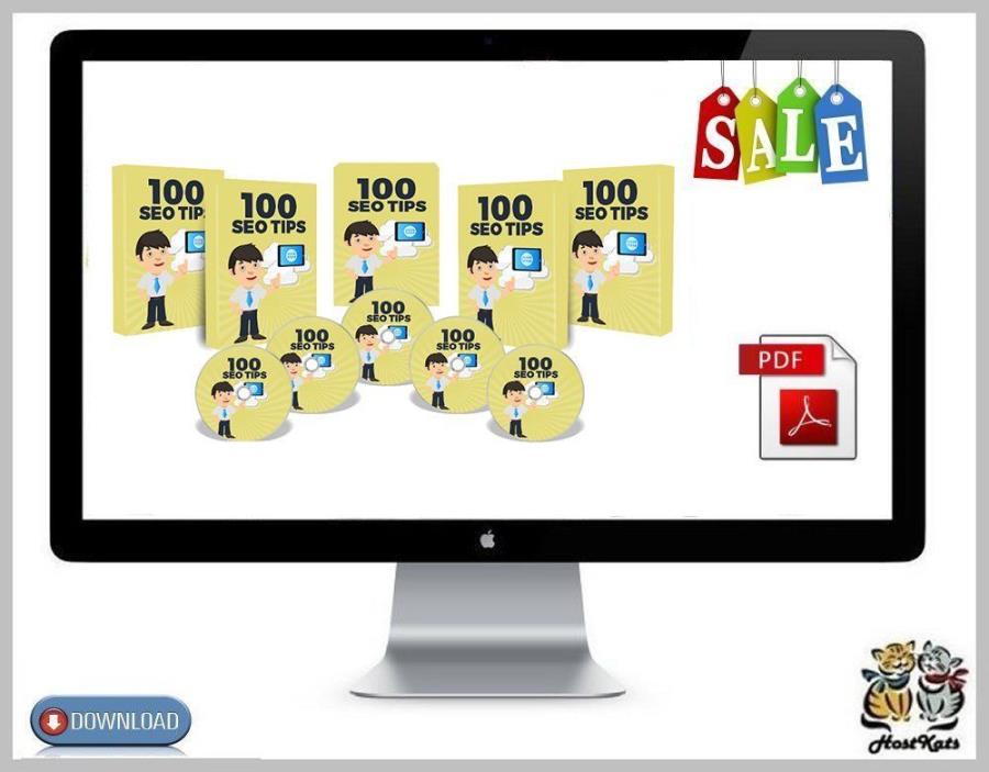 100 SEO Tips * eBook and Videos  * Digital Download