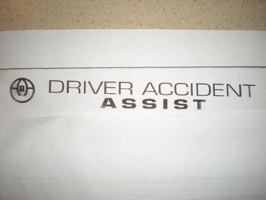 Driver Accident Assist Trade Mark and Logo