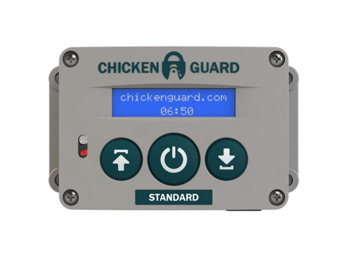 ChickenGuard Standard Automatic Chicken Coop Pop Door Opener Lifts Up to 2 lbs,