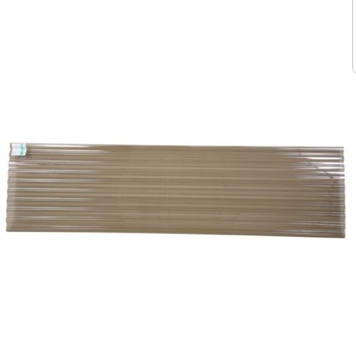 Tuftex PolyCarb 2.17-ft x 8-ft Corrugated PolyCarbonate Plastic Roof Panel