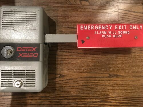 Detex Alarm Panic Exit Control Lock Short Bar Emergency Exit ECL-230D